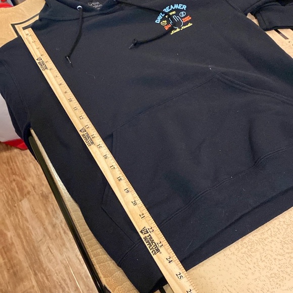 ARTIST UNION DAYDREAMER HOODIE size small tarot cards palm reader double sided - Picture 8 of 11